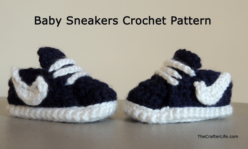 Baby Sneakers Crochet Pattern - wonderfuldiy 1