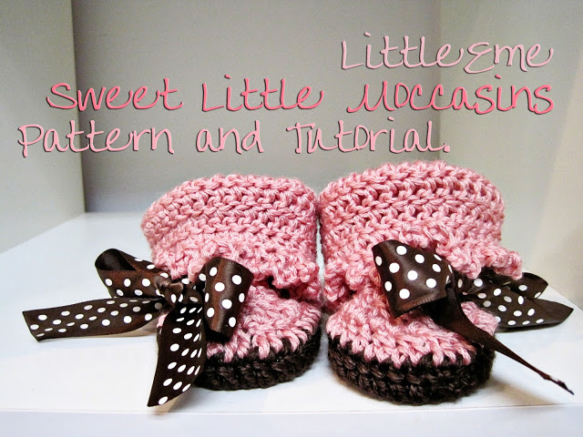 Free Crochet Baby Boots Pattern wonderfuldiy