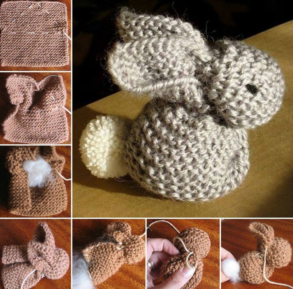 Knitted Rabbit