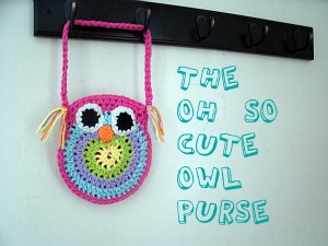 Crochet Owl Wallet