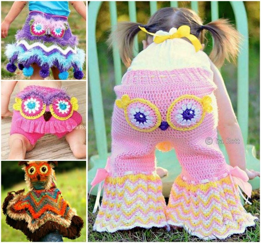 Crochet Owl Costume