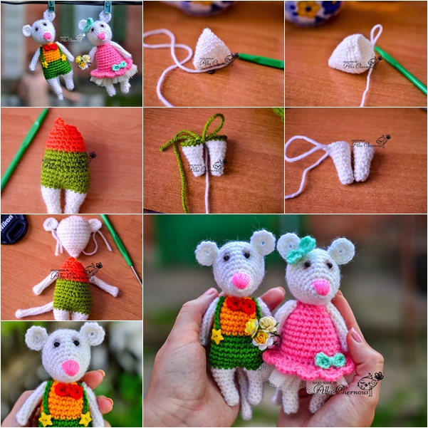 Crochet Mouse Free Pattern F