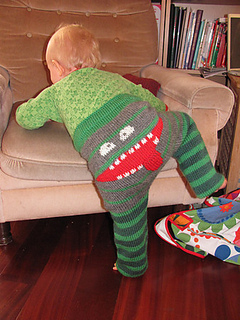 Knit-Monster-Pants Free Pattern 2
