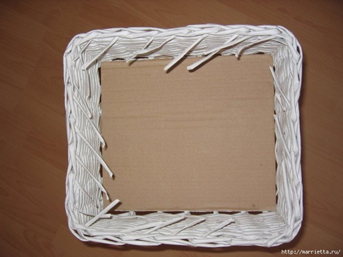 Woven Basket with Newspaper Wicker 29