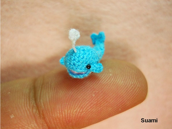 Crochet Delicate Miniature Animals from Japanese Artist 06