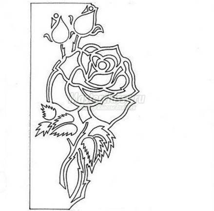 Kirigami greeting card with roses and butterflies 2