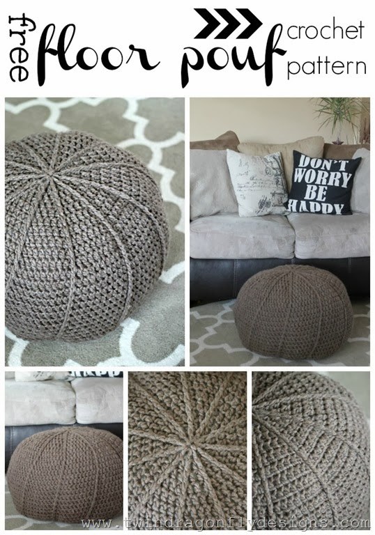 Free Crochet Pet Cushion Pattern - wonderfuldiy
