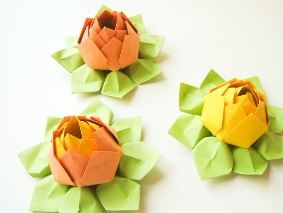 Origami Lotus 8