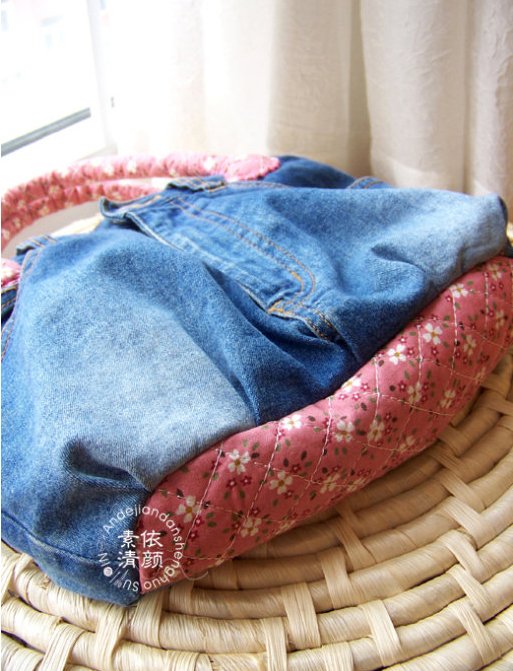Jeans DIY Handbag