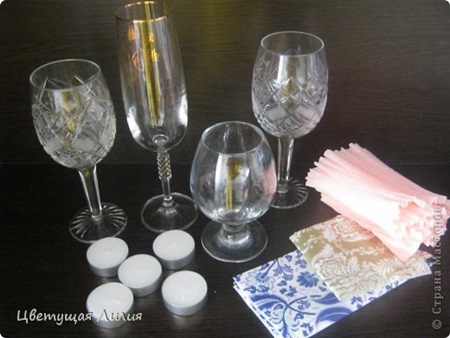 Wine Glass Candle Light 1 Wonderful DIY Fancy Wine Glass Candle Light
