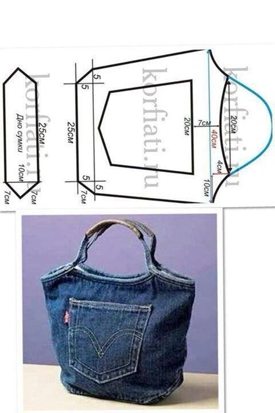 jeans bag 1