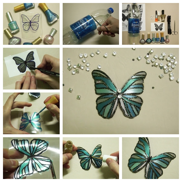 Butterfly F from Plastic Bottles Project for Kids: Beautiful Butterfly Made from Recycled Plastic Bottles