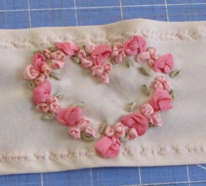 Romantic Ribbon Embroidery Roses7
