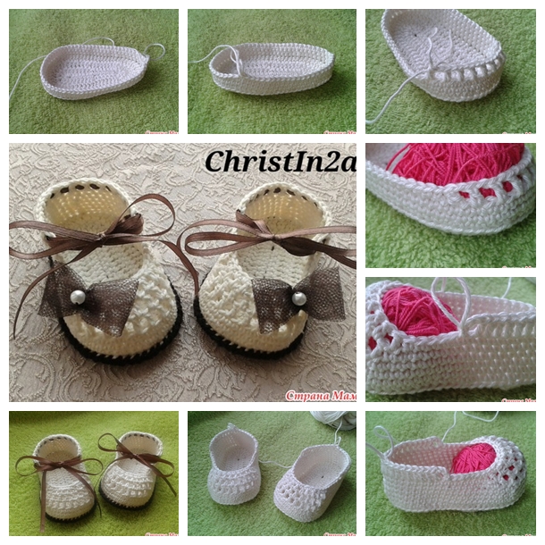 Crochet Tie Baby Shoes F Classic Crochet Tie Shoes For Bonnie Baby