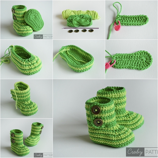 Crochet Baby Boots Wonderful DIY Cute Crochet Baby Boots Free Pattern and Tutorial