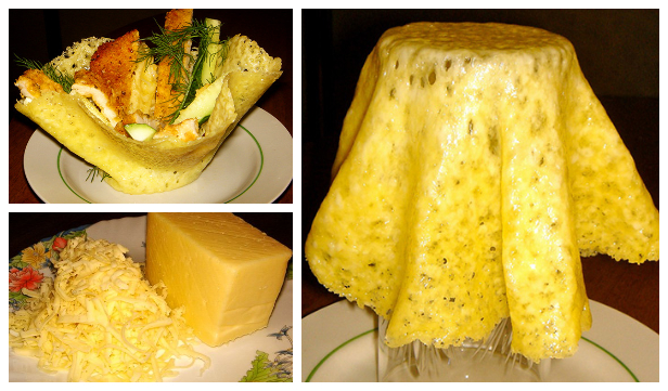 DIY Edible Cheese Salad Bowl Recipe