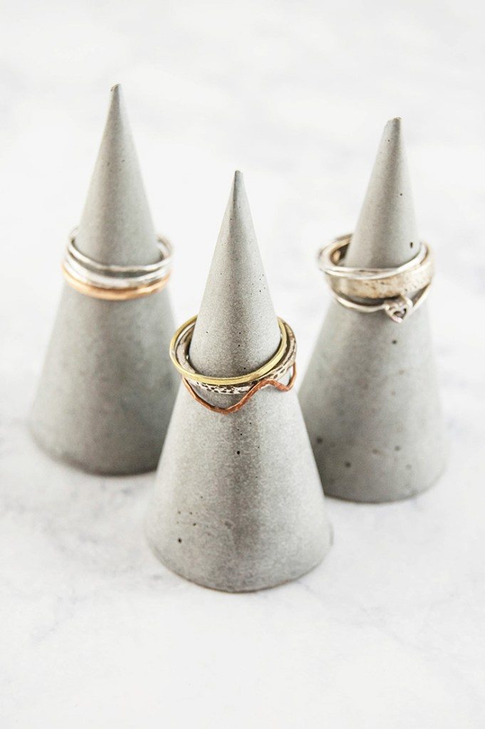 DIY Ring Cone for Chic Ring Displays