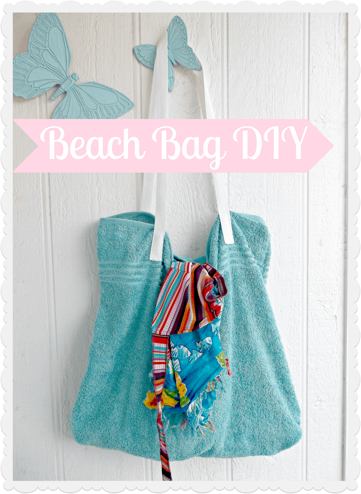 DIY Tote Bags for the Beach