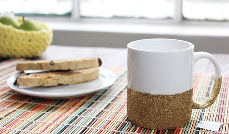 DIY coffee mug, the perfect morning sip!