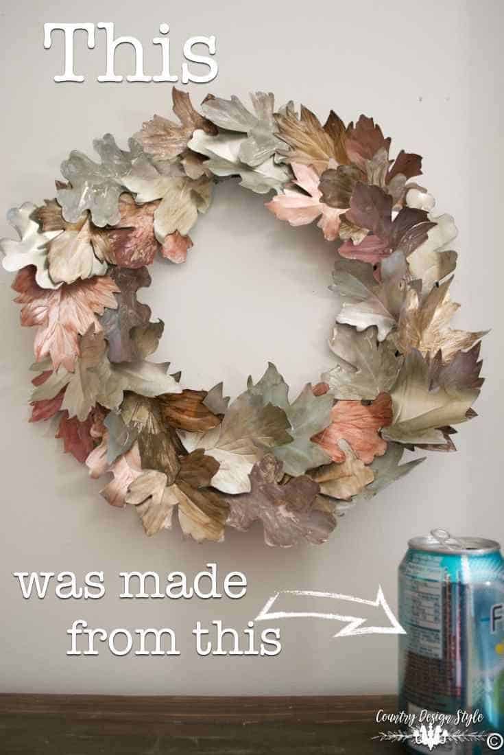 DIY projects made from cans