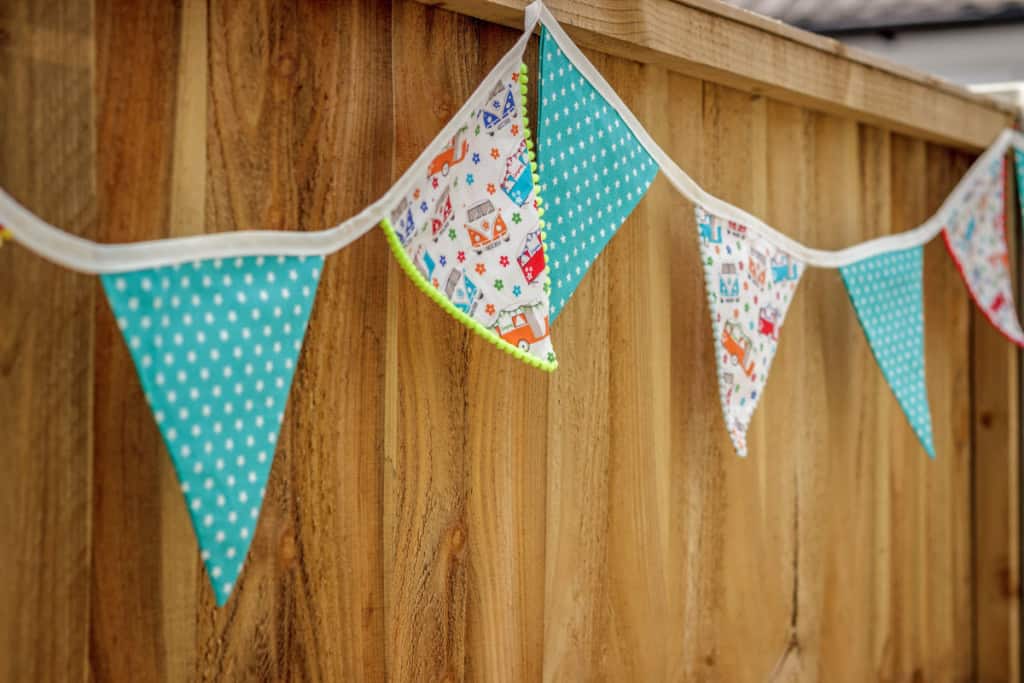 Decorative homemade bunting designs for any occasion