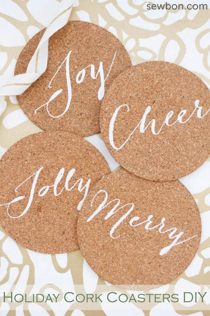 Homemade Coasters for Party Season and Beyond