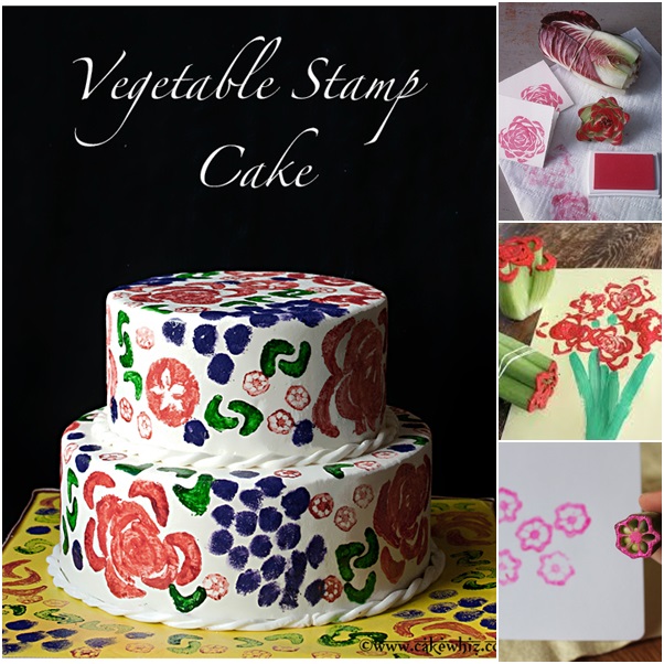 vegetable stamping ideas