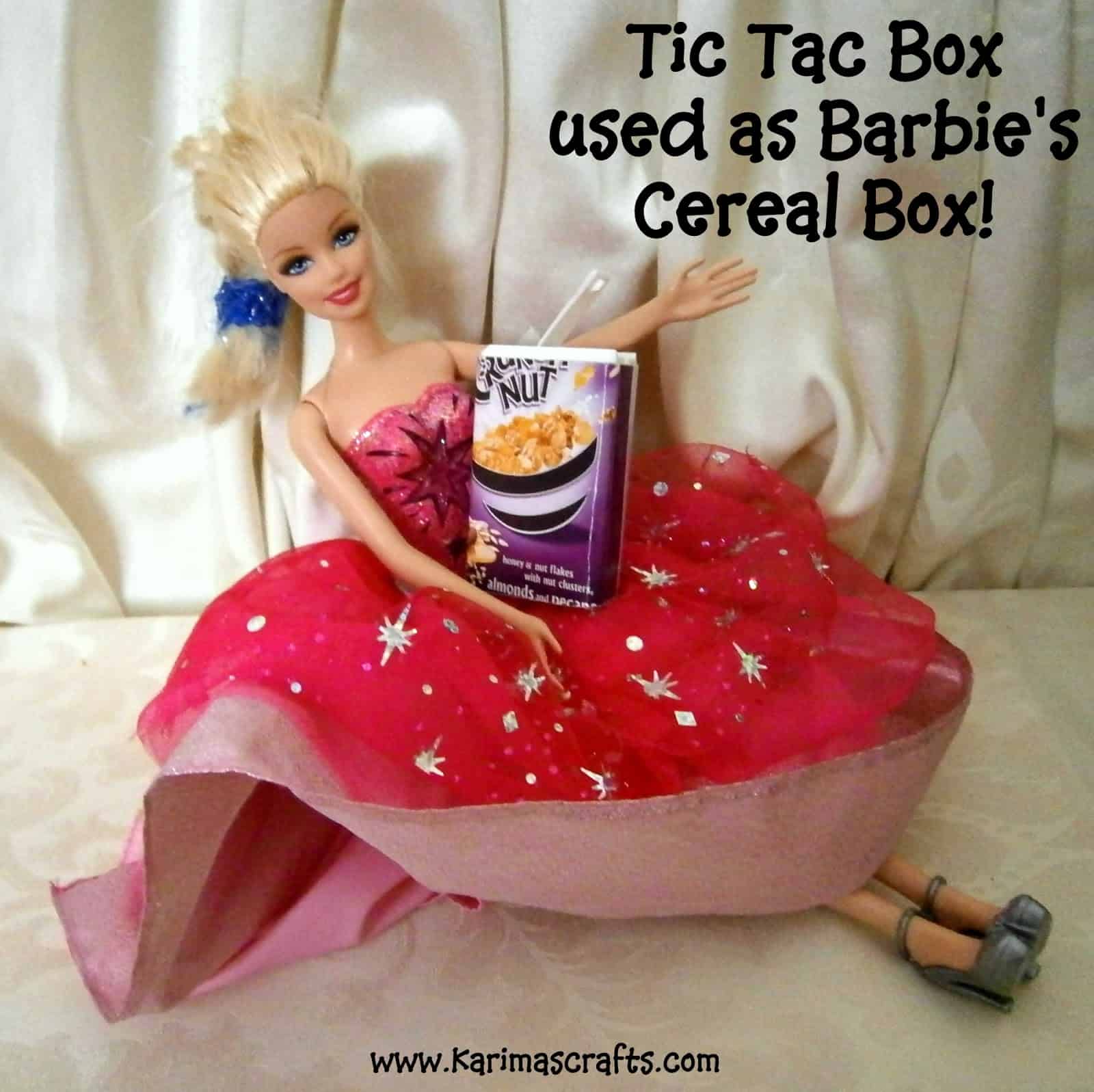 Interesting crafts made with Tic Tac boxes
