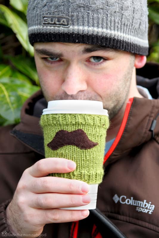mustache cup comfort