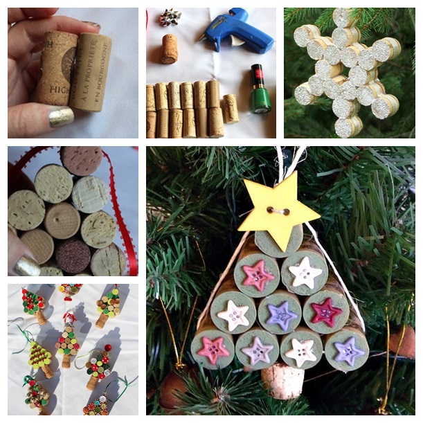 Fantastic DIY Christmas Ornaments from Wine Corks Fantastic DIY Christmas Tree Ornaments using Wine Corks