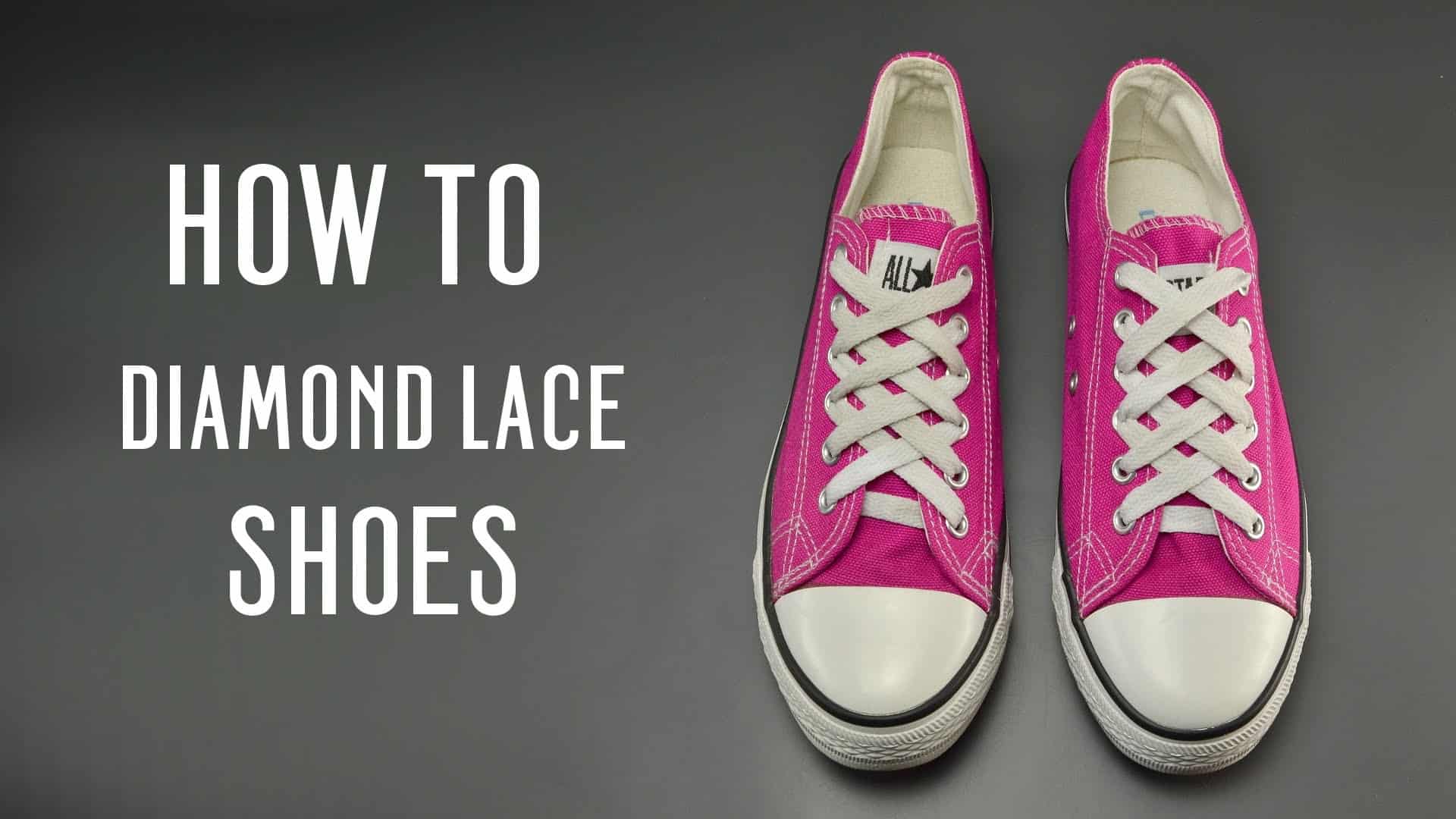 Out of the ordinary: creative shoelace tutorial!