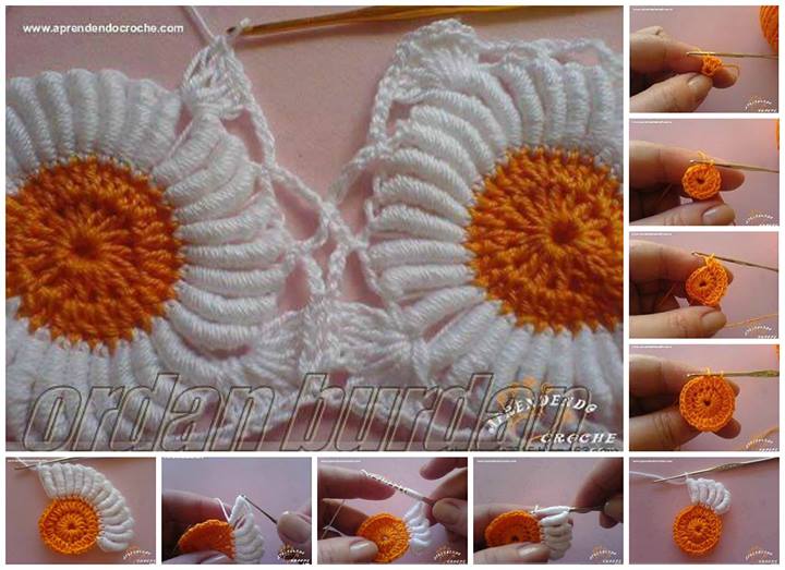 Crochet Daisy Flower Pretty DIY Crochet Daisy
