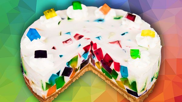 Rainbow Jelly Cake Rainbow Jelly O Cake: When Baking Meets Gem Magic!