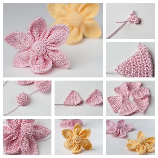 Crochet Cute Flower F Wonderful DIY Crochet Cute Flower