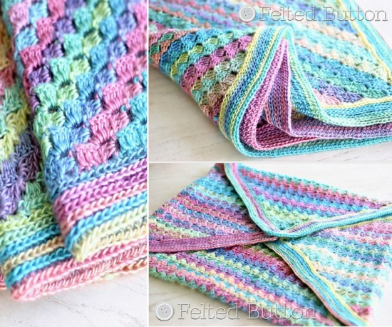 Spring/Summer Crochet Pattern 550x458 Wonderful DIY Crochet Spring/Summer Blanket