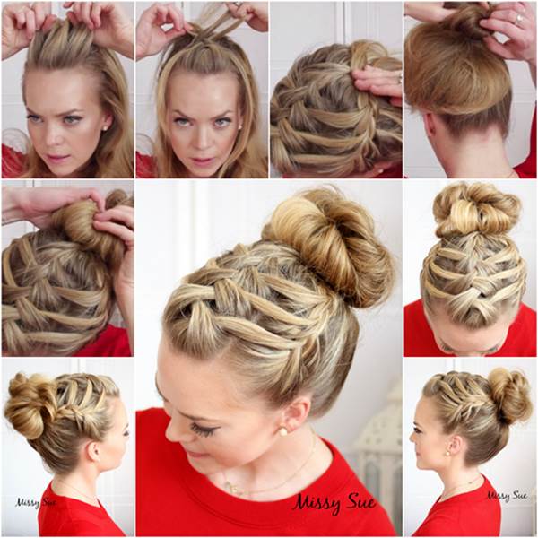 Double Waterfall Triple French Braid Hairstyle Fantastic DIY Double Waterfall Triple French Braid Hairstyle