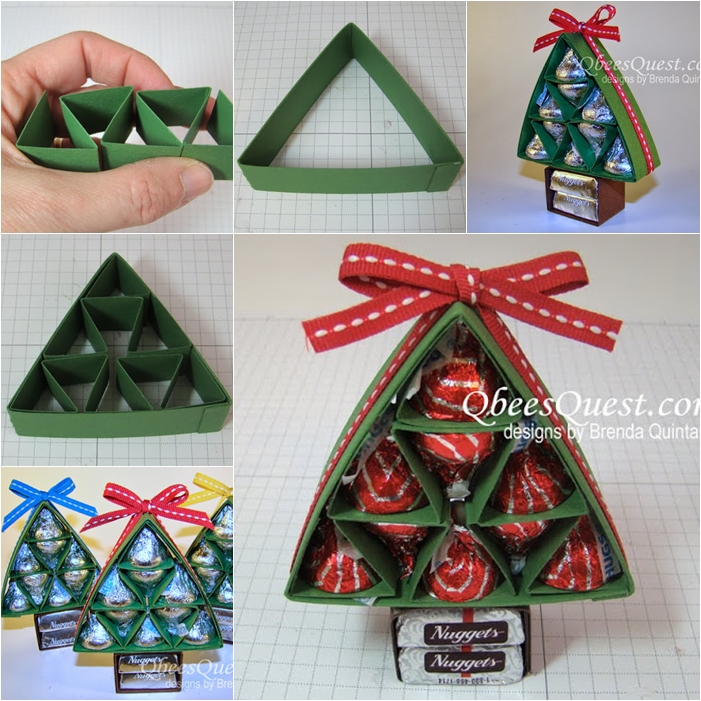 Hersheys Christmas Tree Gift F Wonderful DIY Sweet Chocolate Christmas Tree Gift