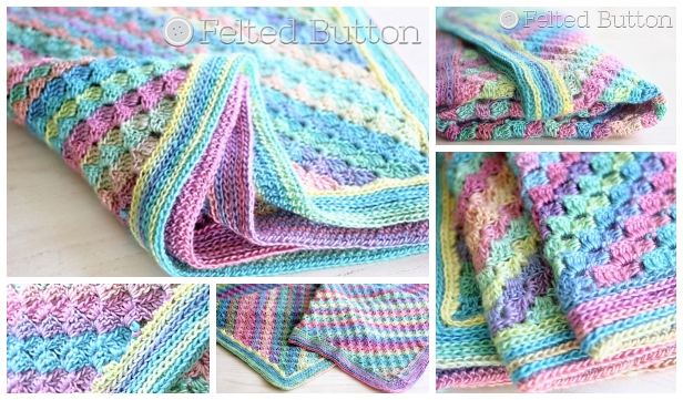 Crochet Spring Summer Blanket Free Crochet Pattern