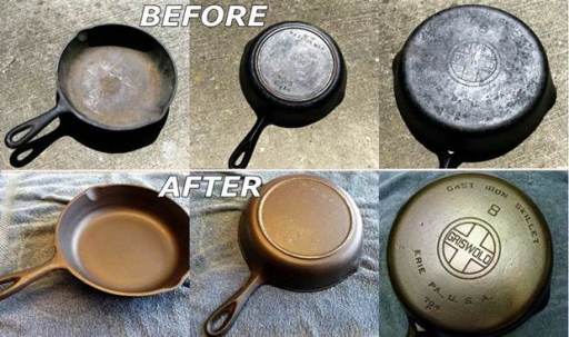 How to Reseason Rusty Cast Iron Cookware