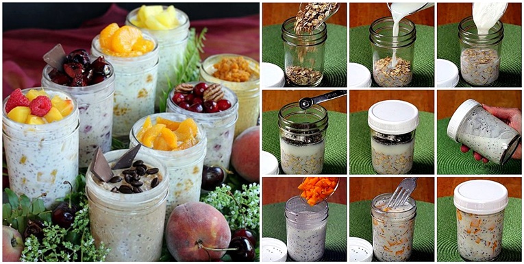 How to Make Quick and Nutritious Oatmeal Breakfast in a Jar