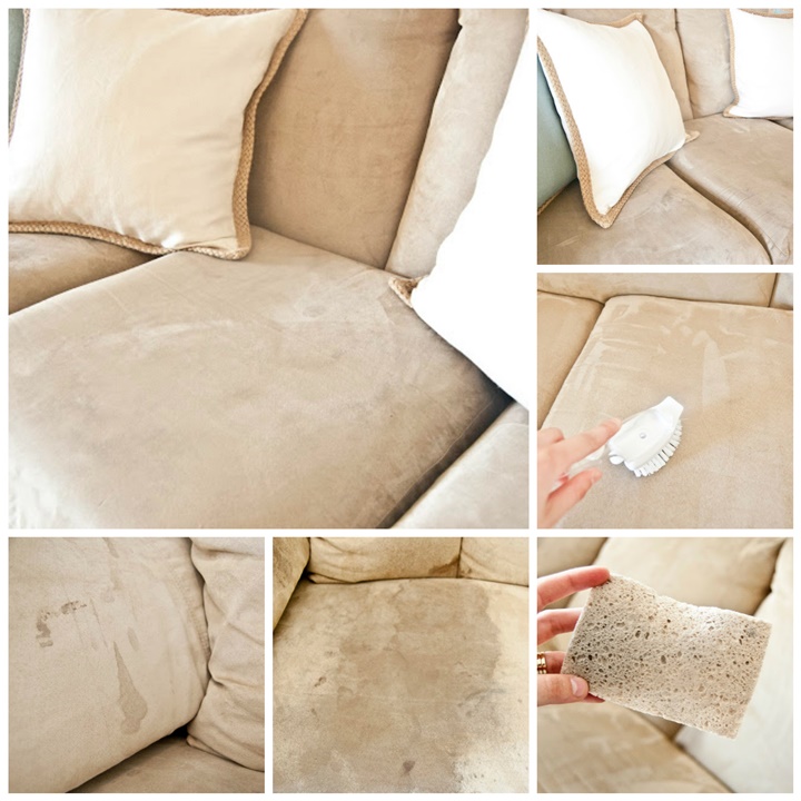 How to easily clean a microfiber sofa yourself