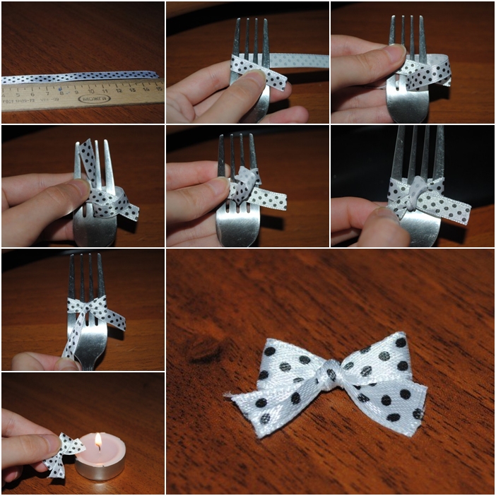 How to make a simple bow with a fork