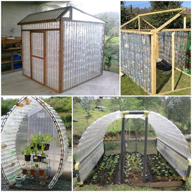DIY Recycled Plastic Bottle Greenhouse