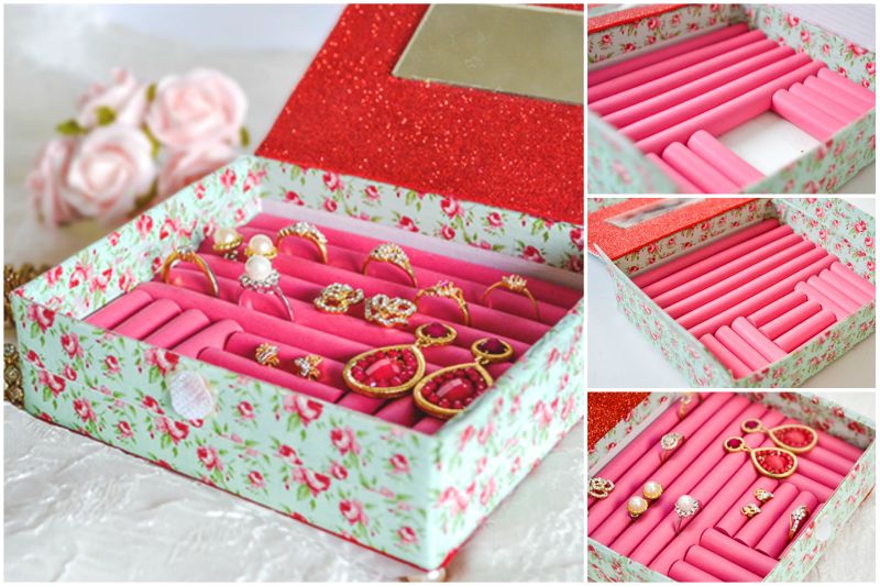 How To DIY Paper Ring Box Organizer