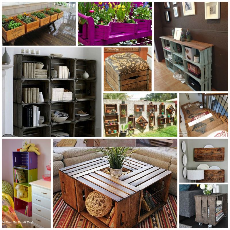 DIY Wooden Box Upcycling Ideas and Projects