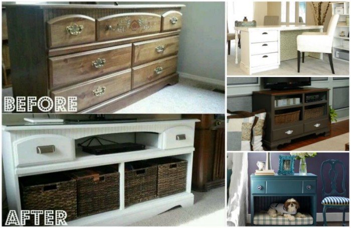 20+ Brilliant DIY Ideas and Tutorials to Revamp an Old Dresser