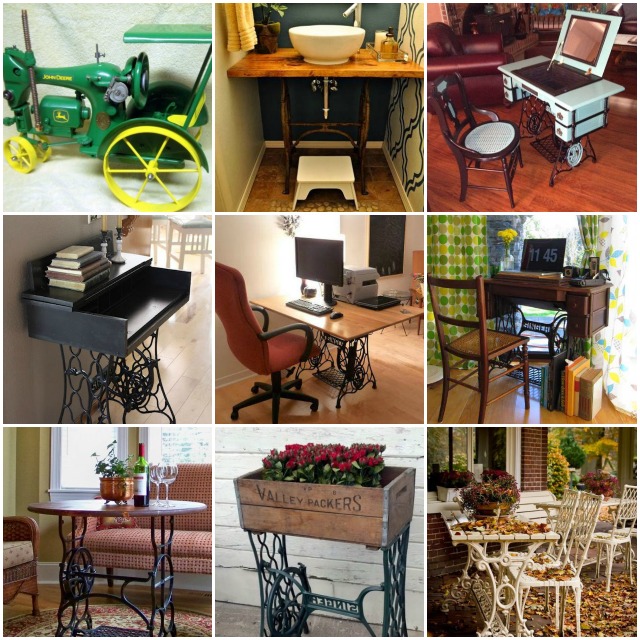 30+ DIY Ideas for Recycling an Old Sewing Machine