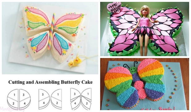 Fabulous Butterfly Cake Design DIY Tutorial and Recipe