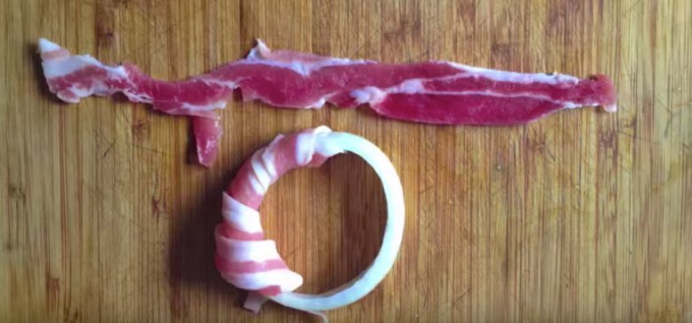 Easy Bacon Onion Rings