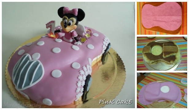 Fab Minnie Mouse Car Cake Design DIY Tutorial